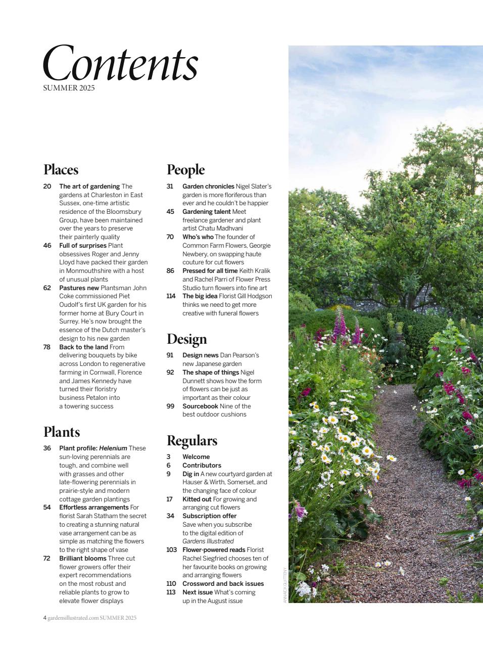 Gardens Illustrated Preview Pages