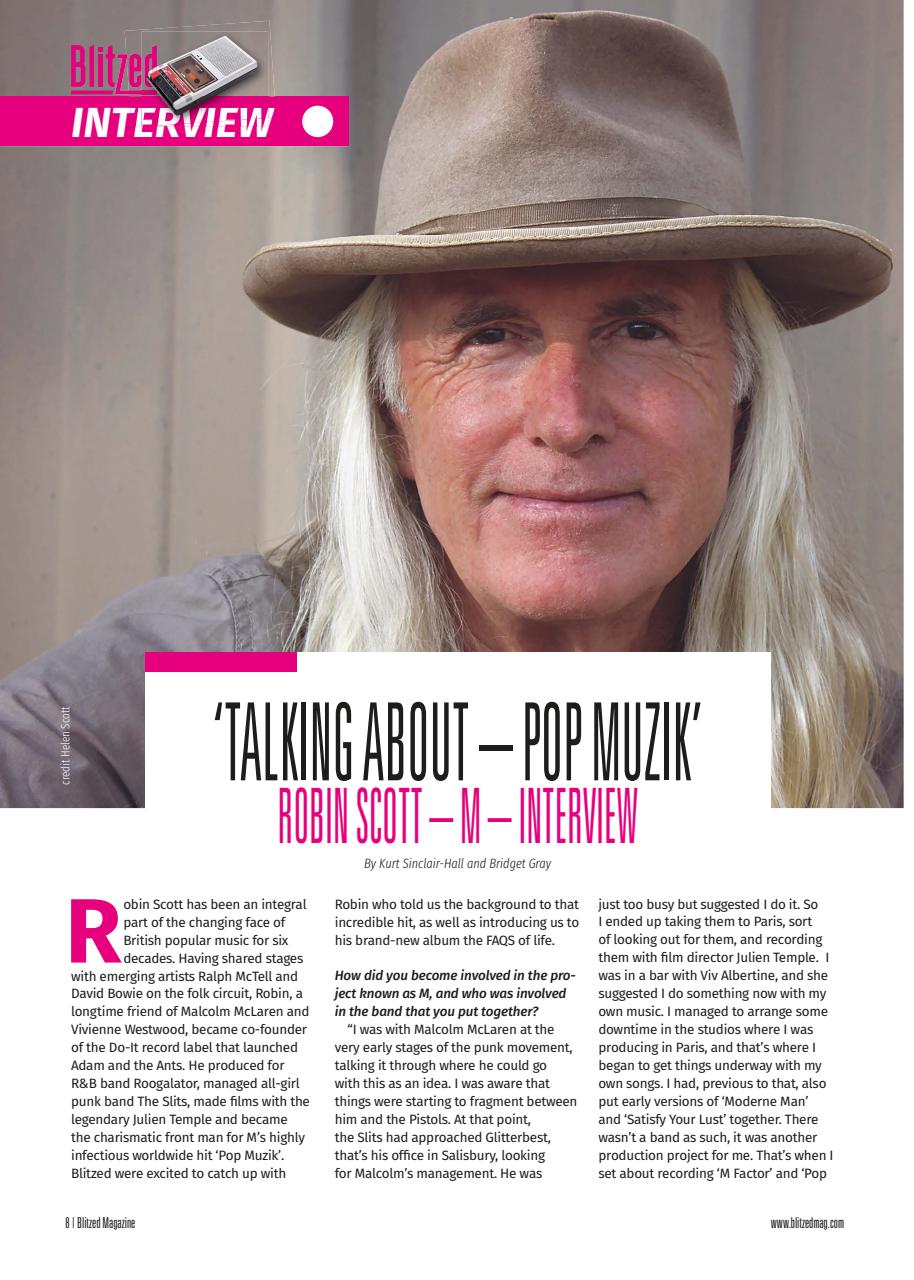 Blitzed Magazine Preview Pages