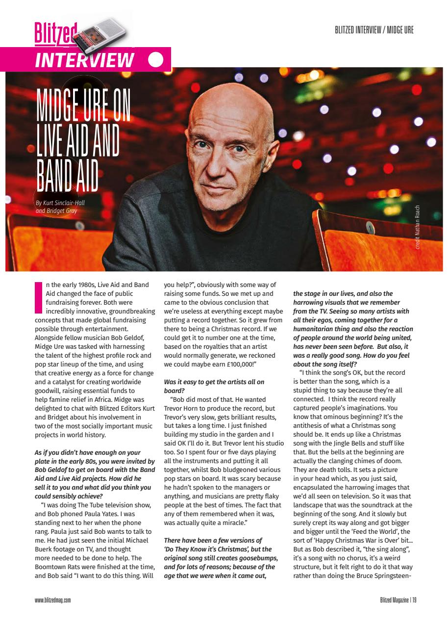 Blitzed Magazine Preview Pages