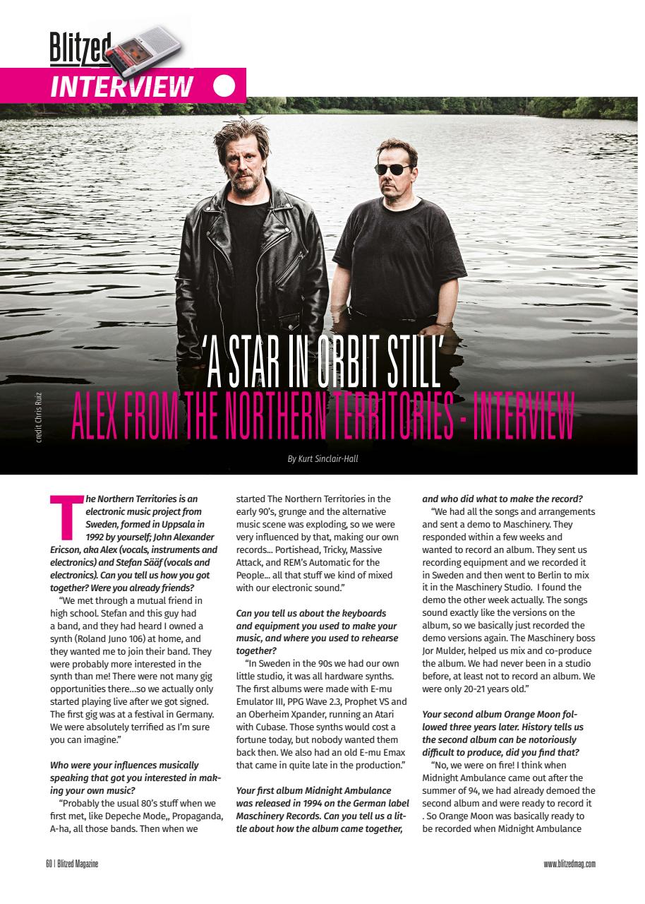 Blitzed Magazine Preview Pages