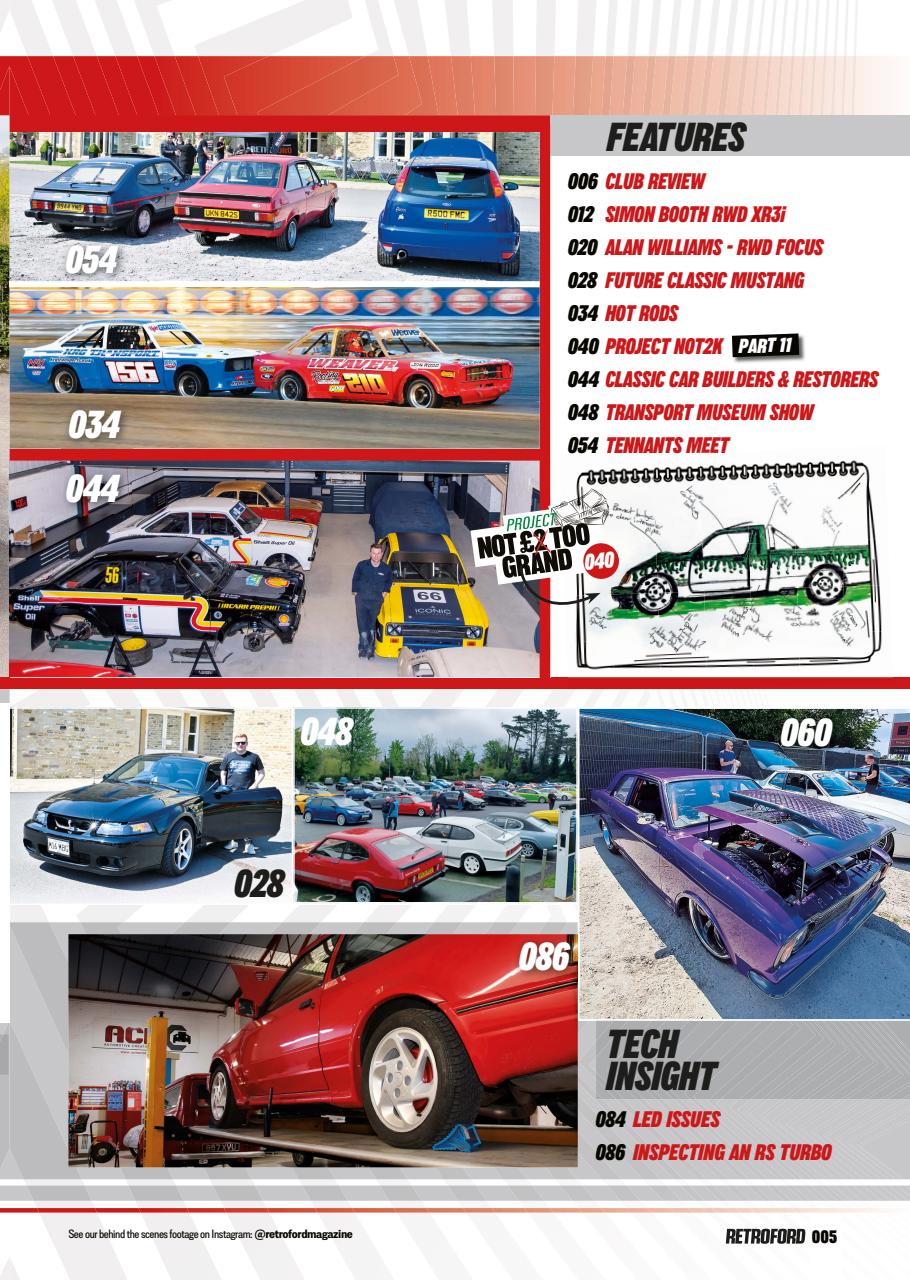 Retro Ford Preview Pages