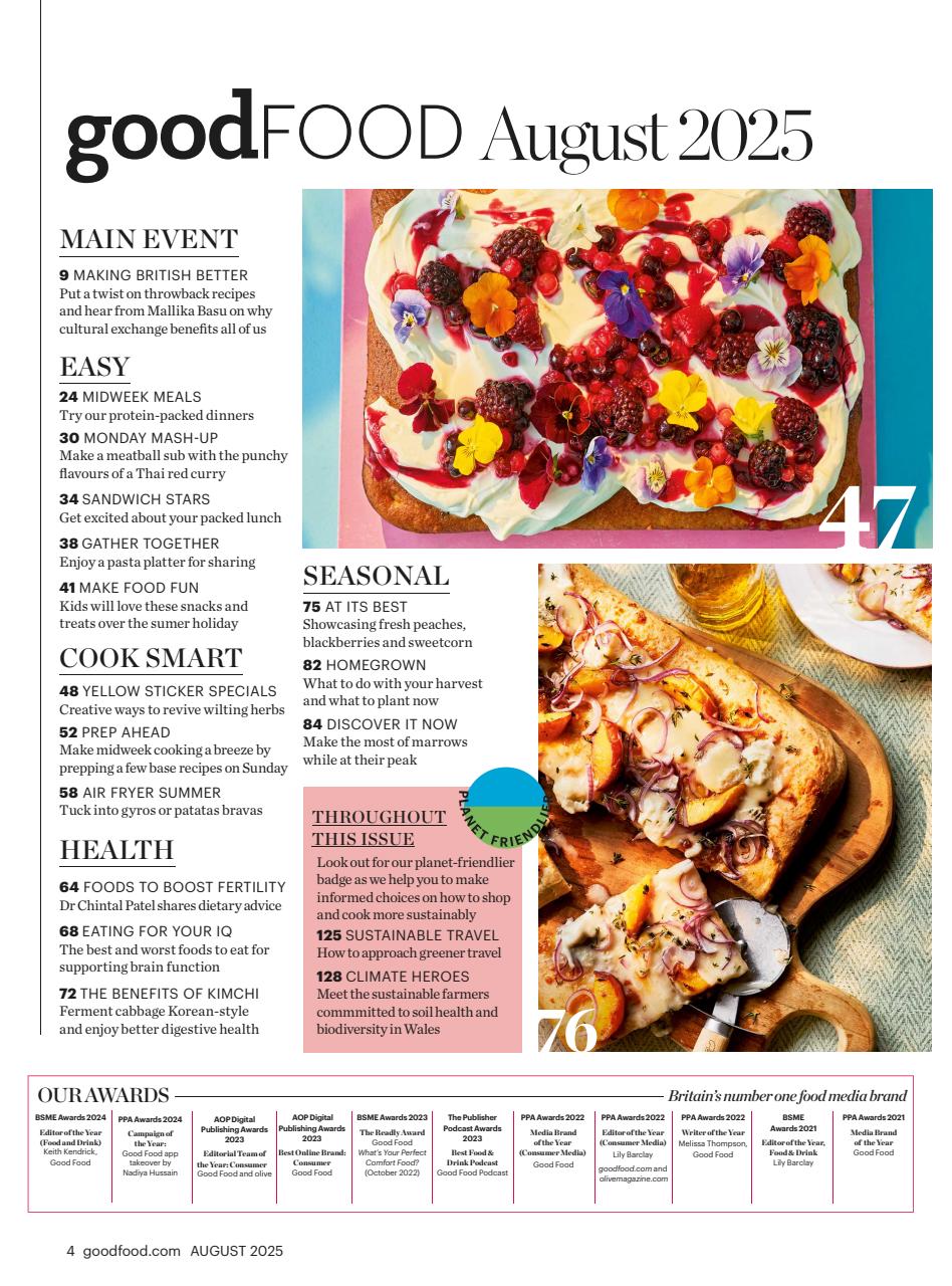 Good Food Magazine Preview Pages