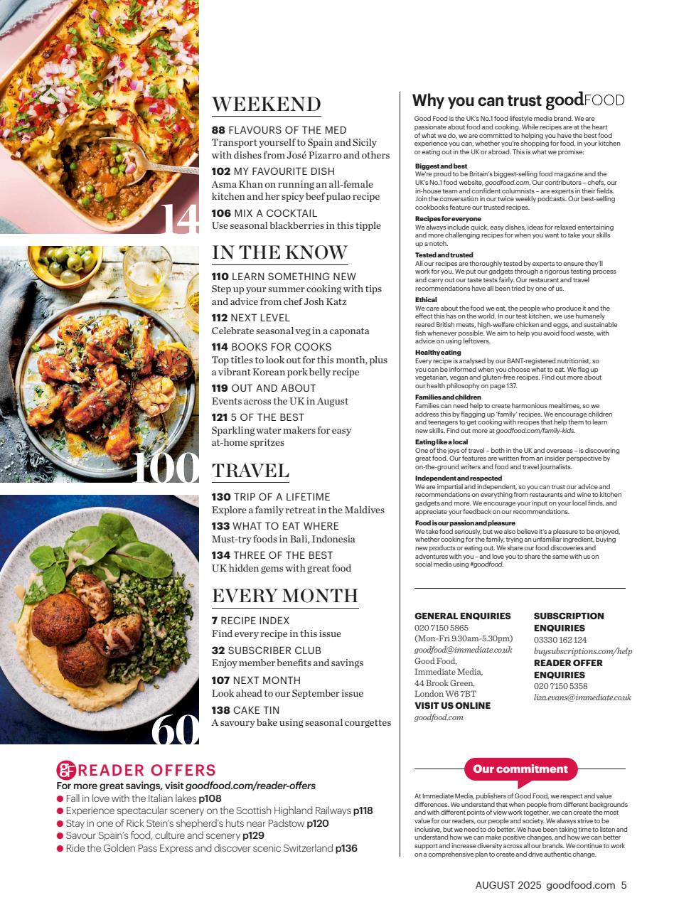 Good Food Magazine Preview Pages