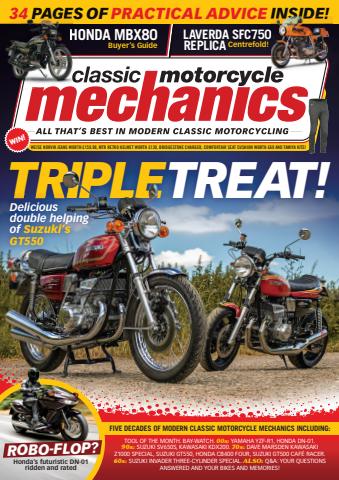 Classic Motorcycle Mechanics issue August 2025