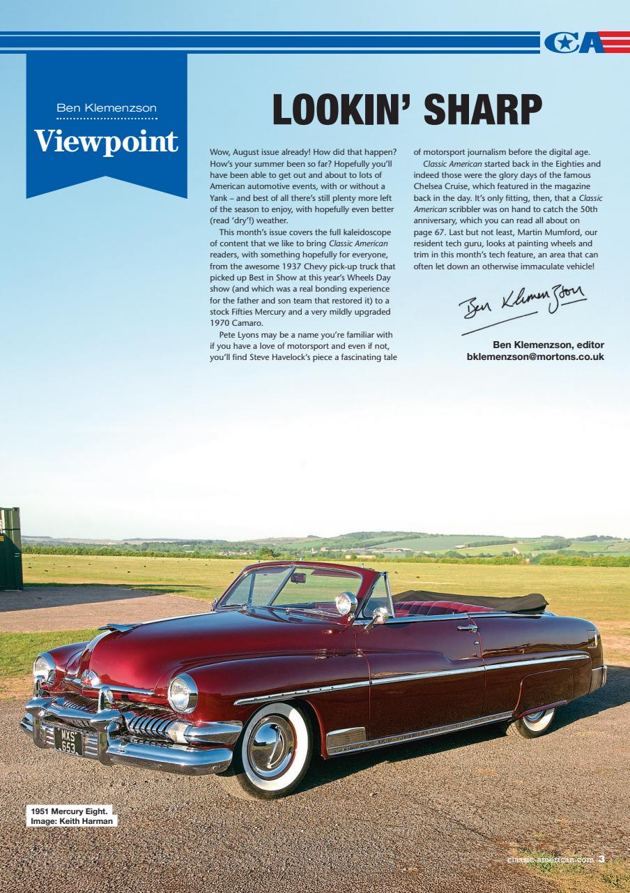 Classic American Magazine Preview Pages