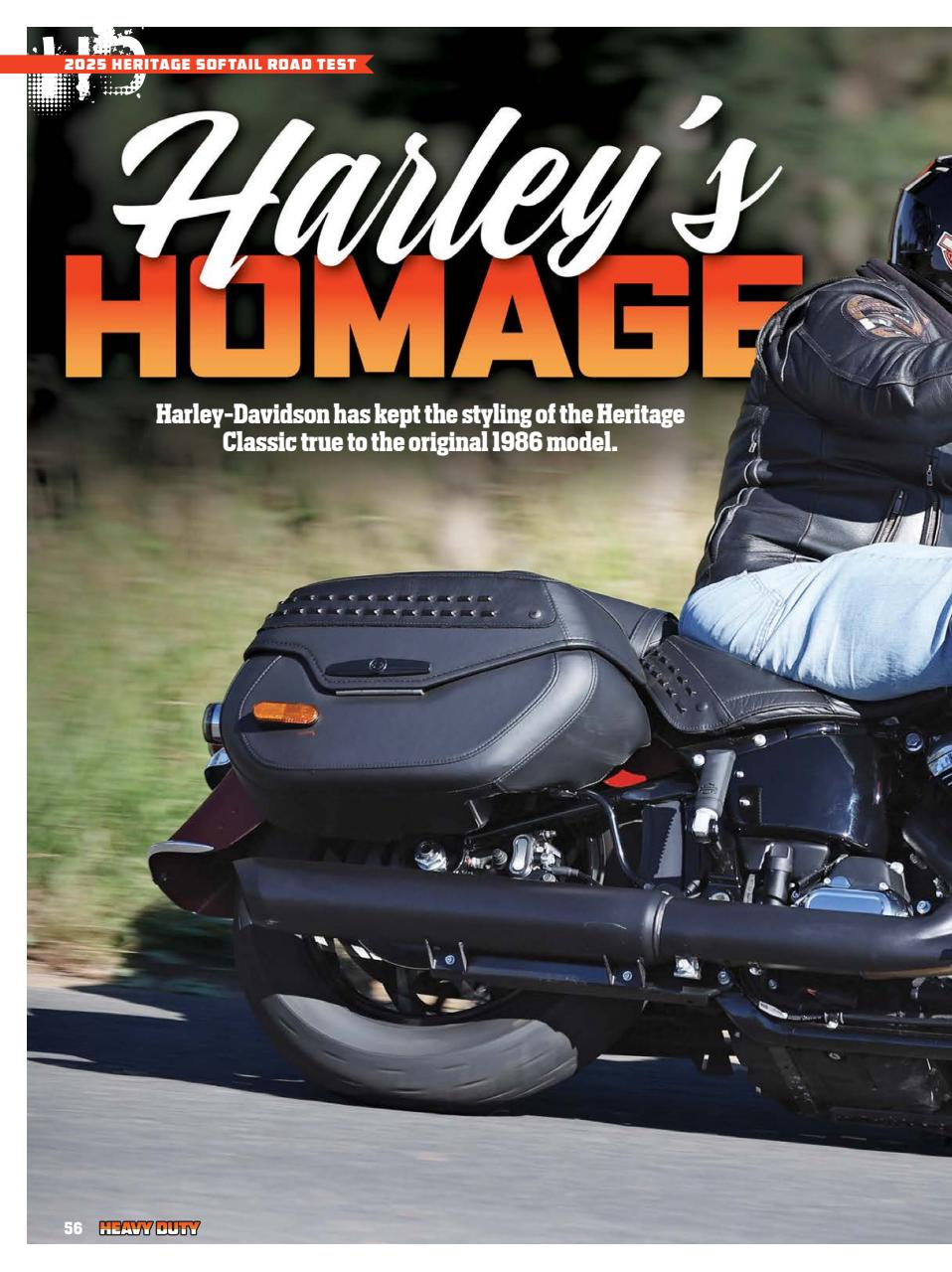 Heavy Duty Preview Pages