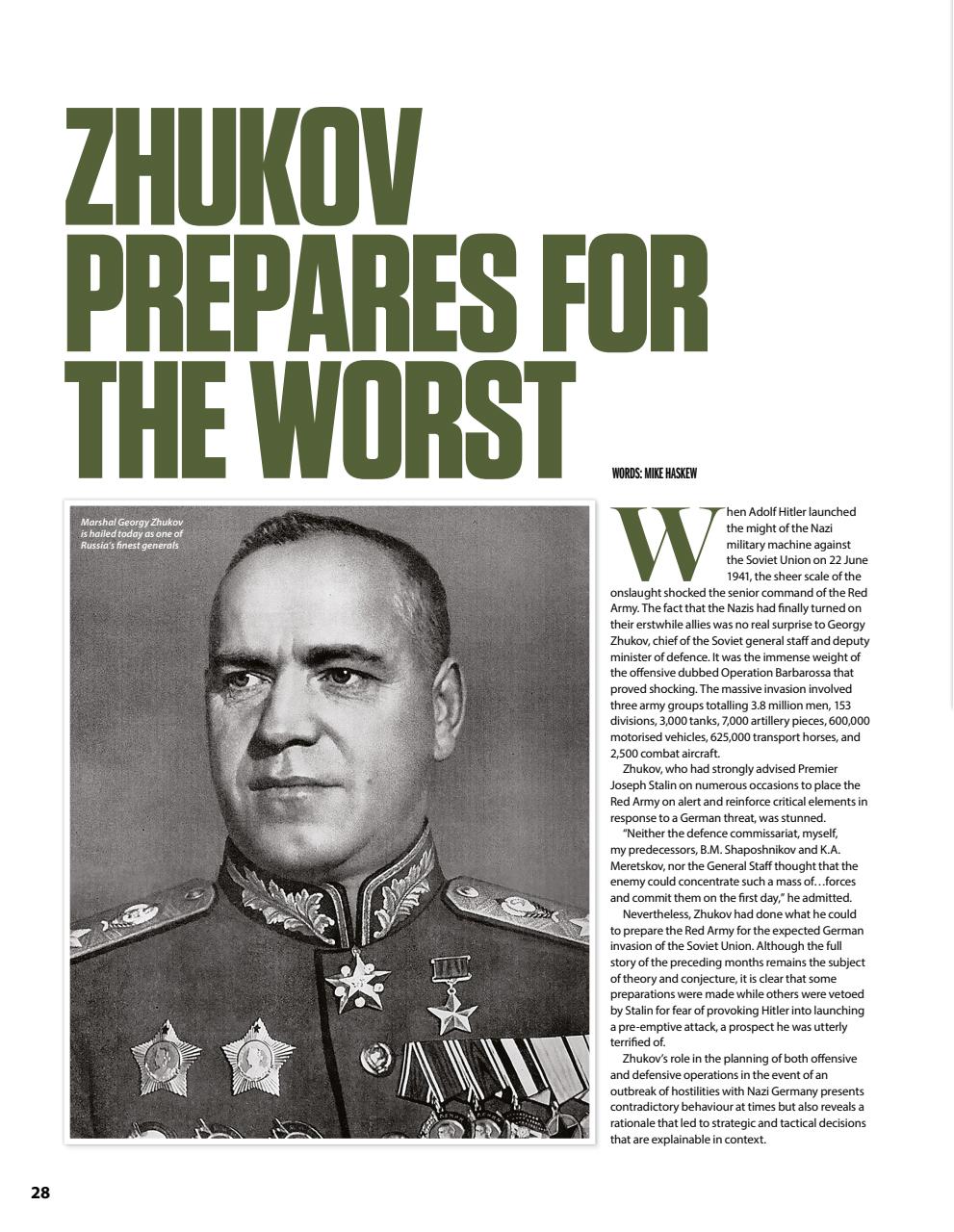 History of War Bookazine Preview Pages