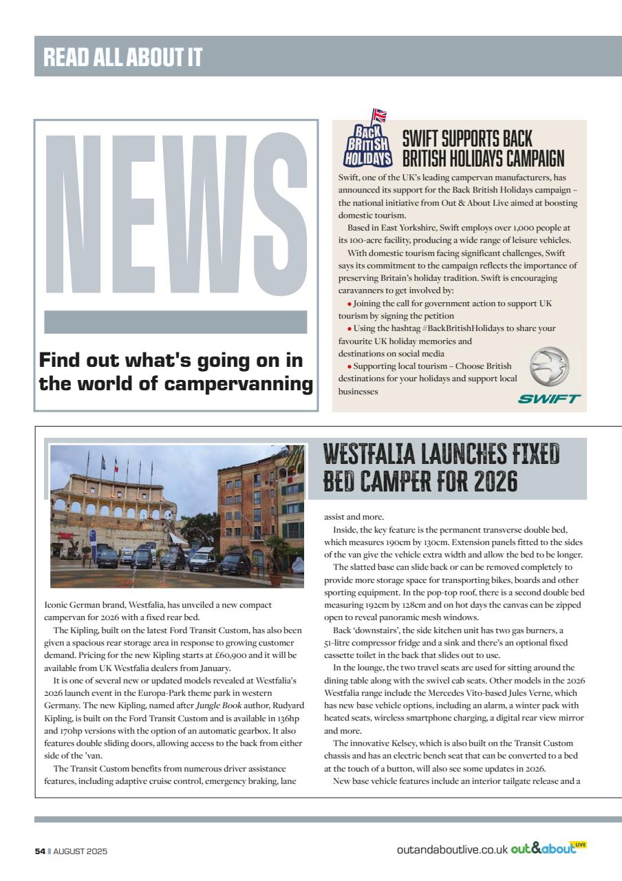 Campervan Preview Pages