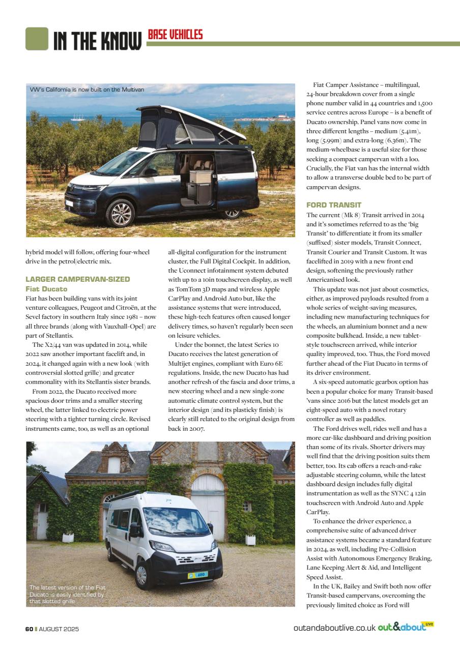Campervan Preview Pages