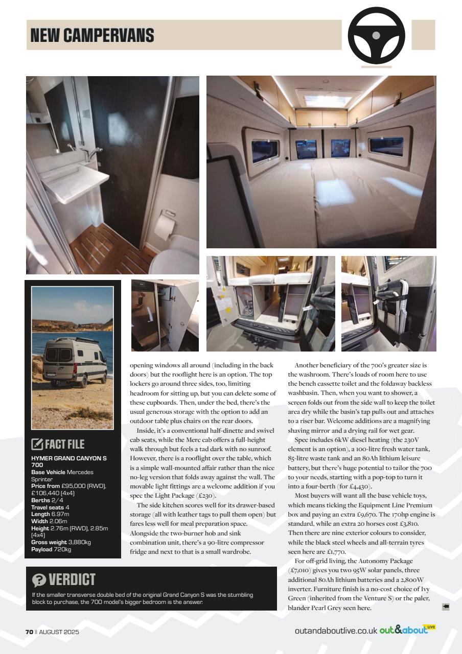 Campervan Preview Pages