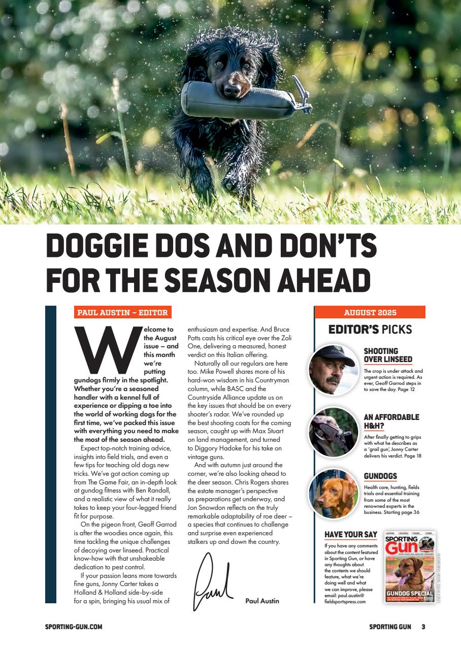 Sporting Gun Preview Pages