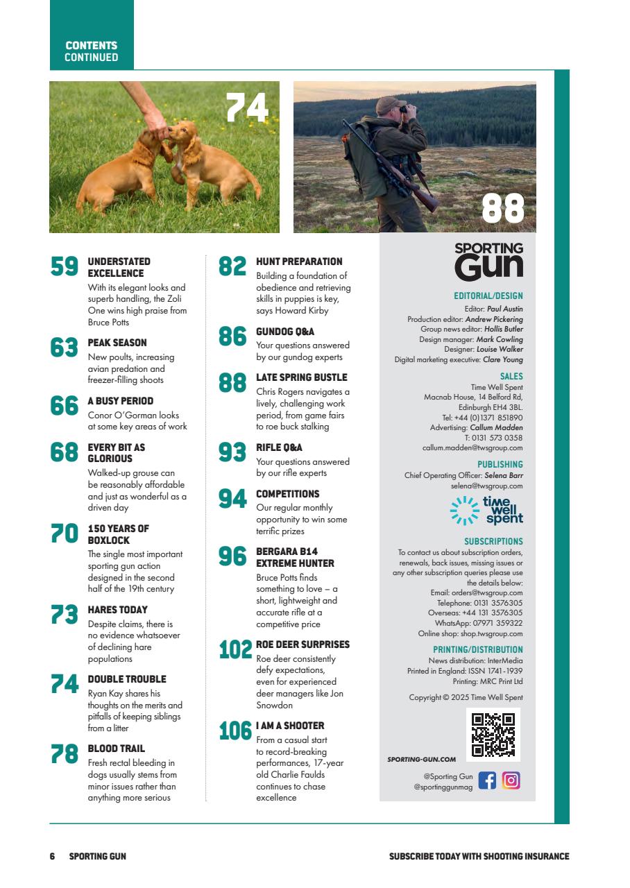 Sporting Gun Preview Pages