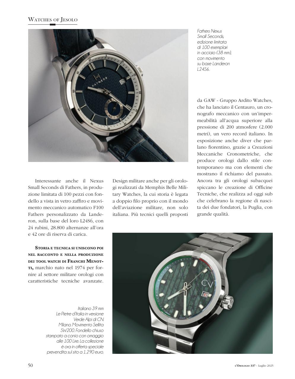 L'Orologio Preview Pages