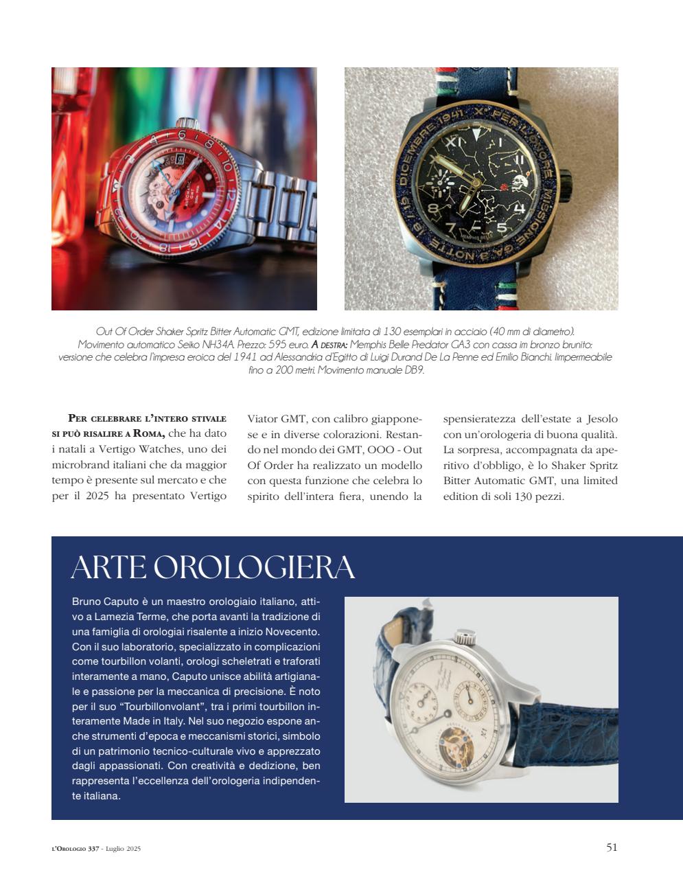 L'Orologio Preview Pages