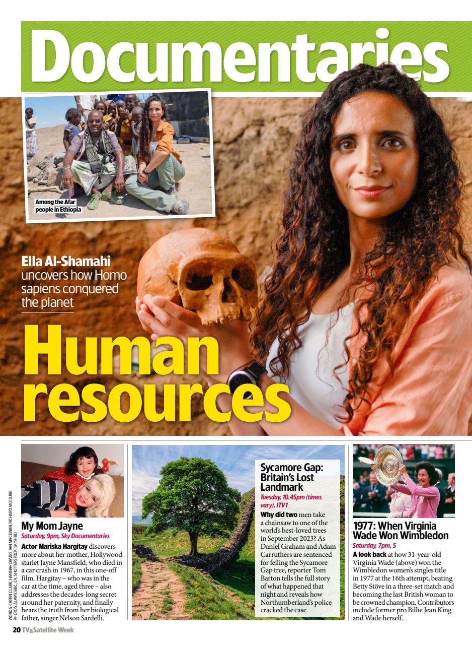 TV & Satellite Week Preview Pages