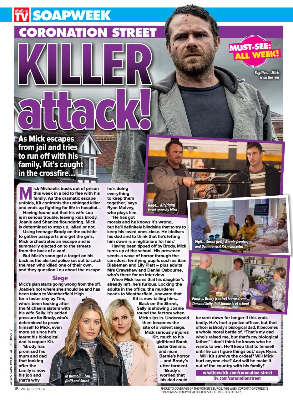 What's on TV Preview Pages