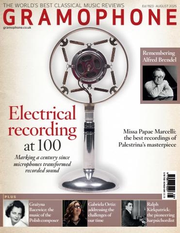 Gramophone issue August 2025