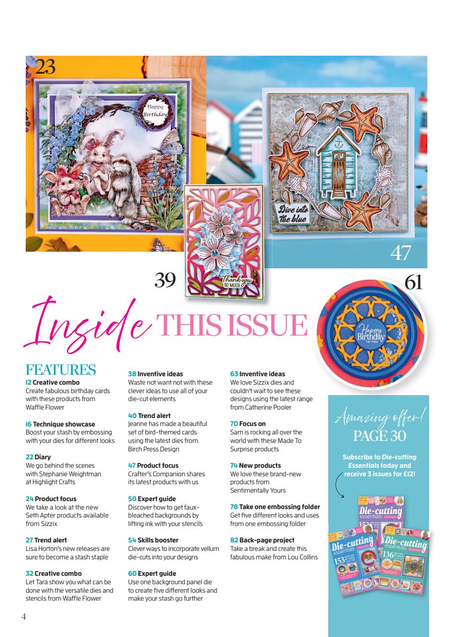 Die-Cutting Essentials Preview Pages