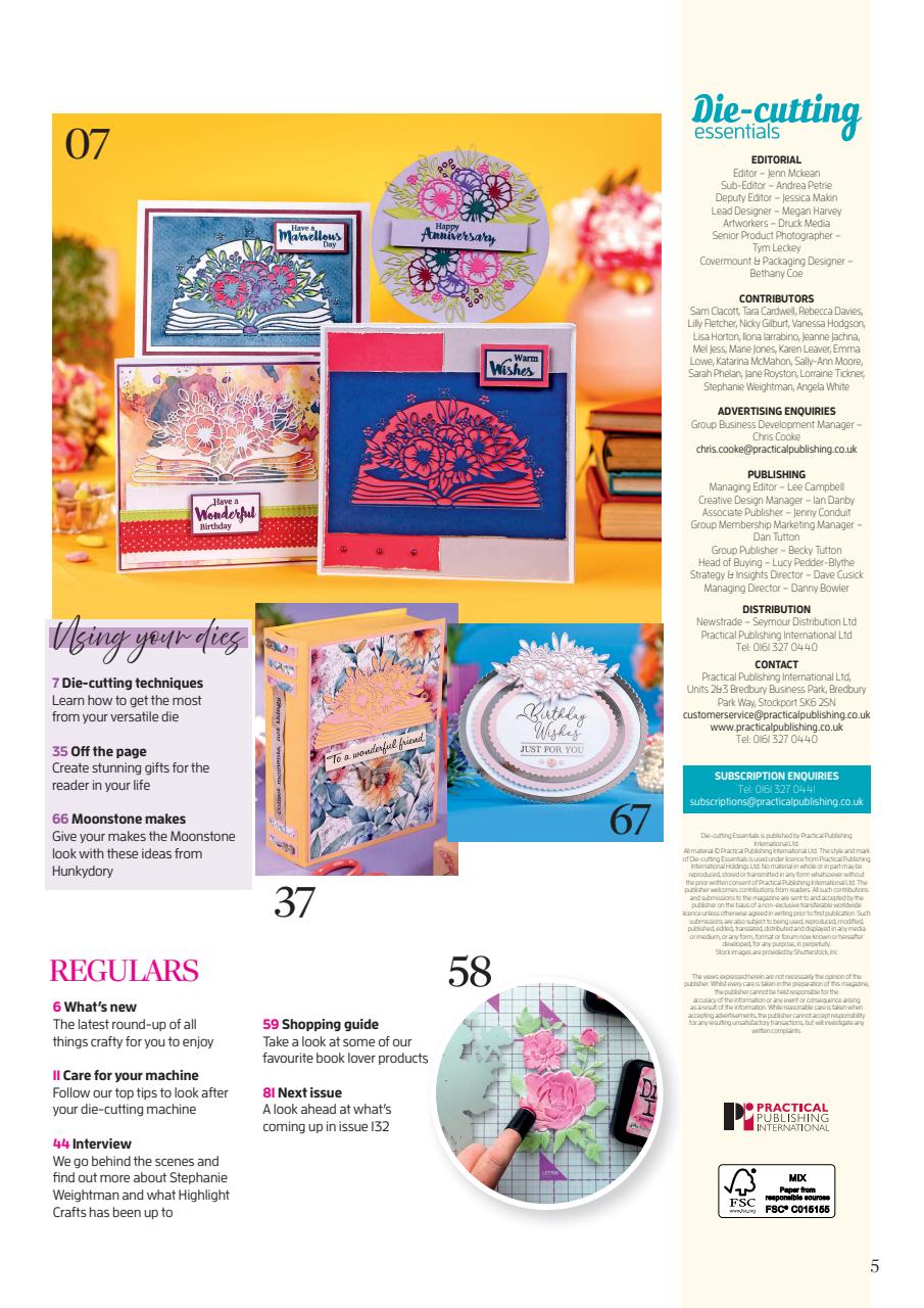 Die-Cutting Essentials Preview Pages