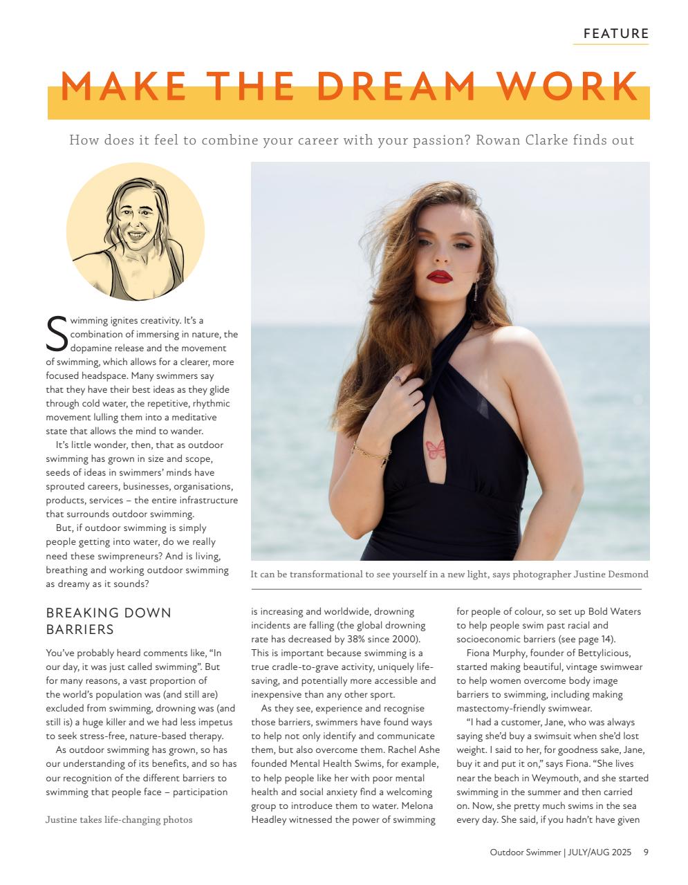 Outdoor Swimmer Preview Pages