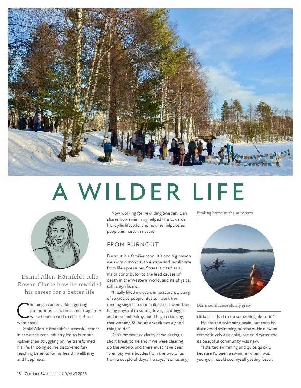 Outdoor Swimmer Preview Pages