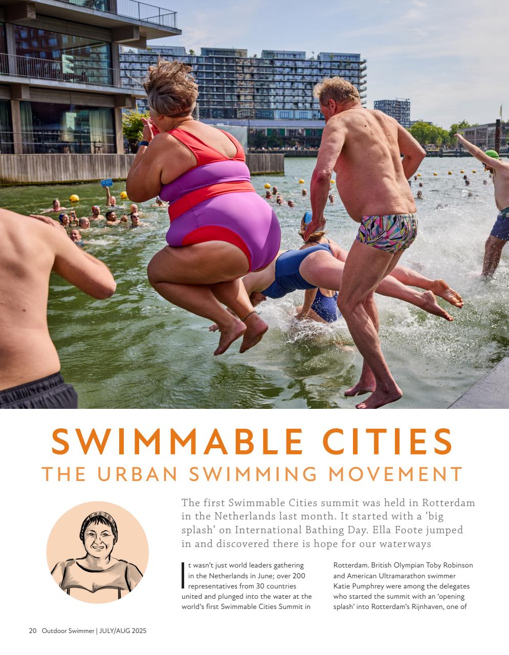 Outdoor Swimmer Preview Pages