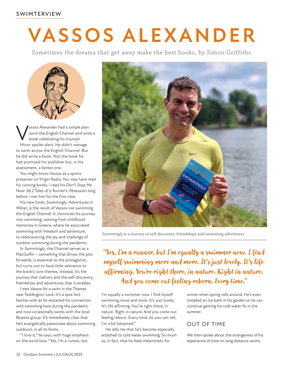 Outdoor Swimmer Preview Pages