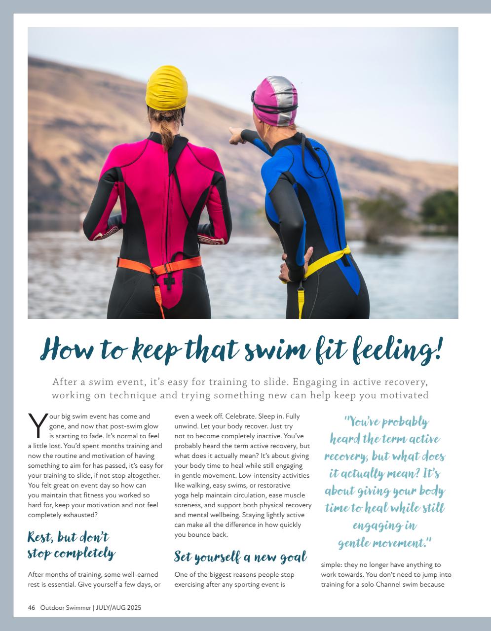 Outdoor Swimmer Preview Pages