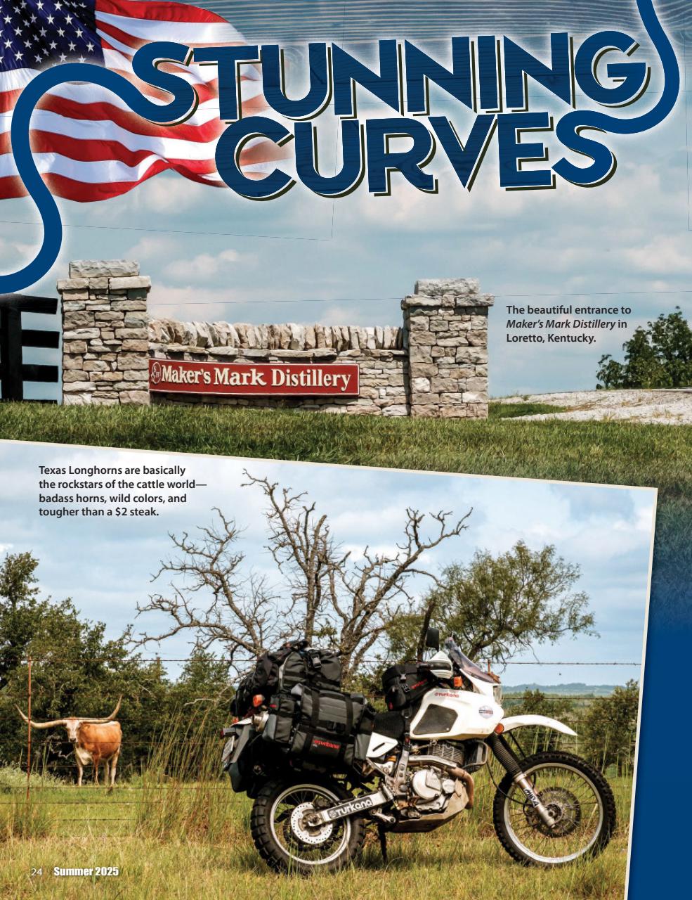 Adventure Motorcycle Preview Pages