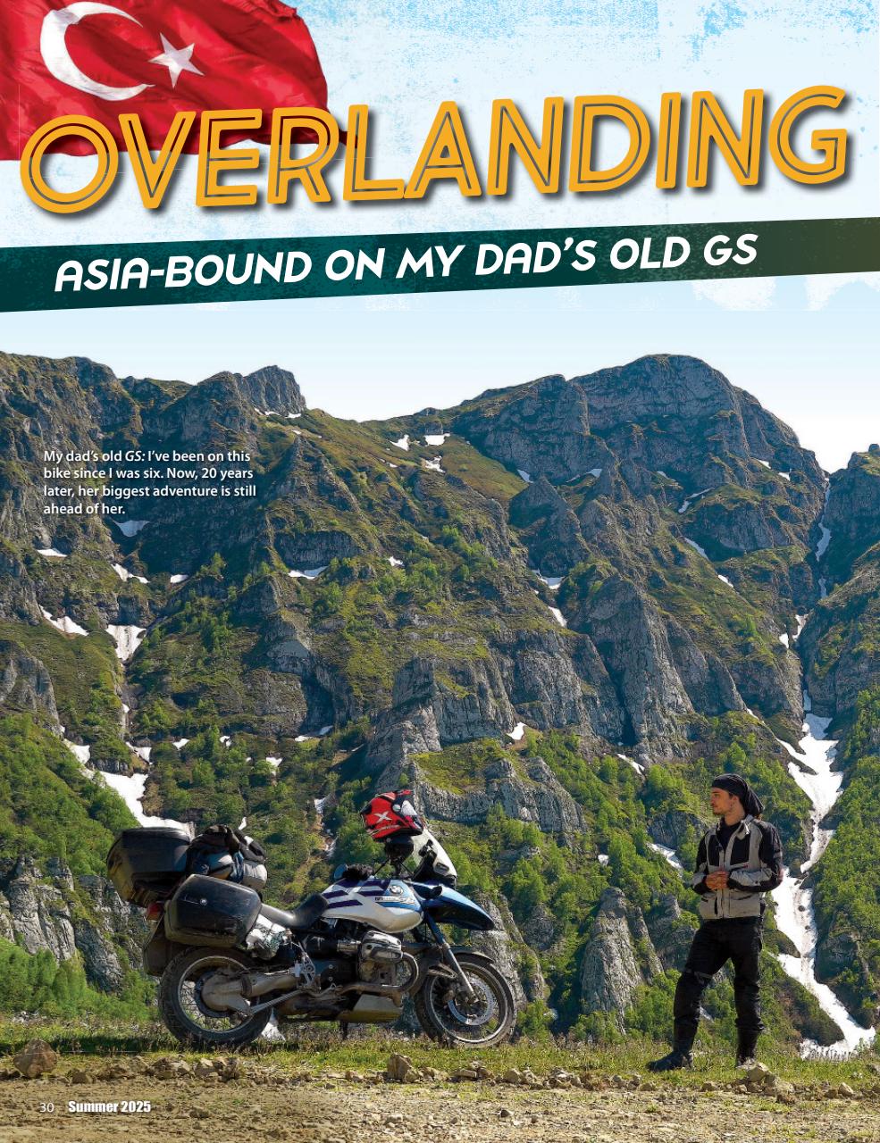 Adventure Motorcycle Preview Pages