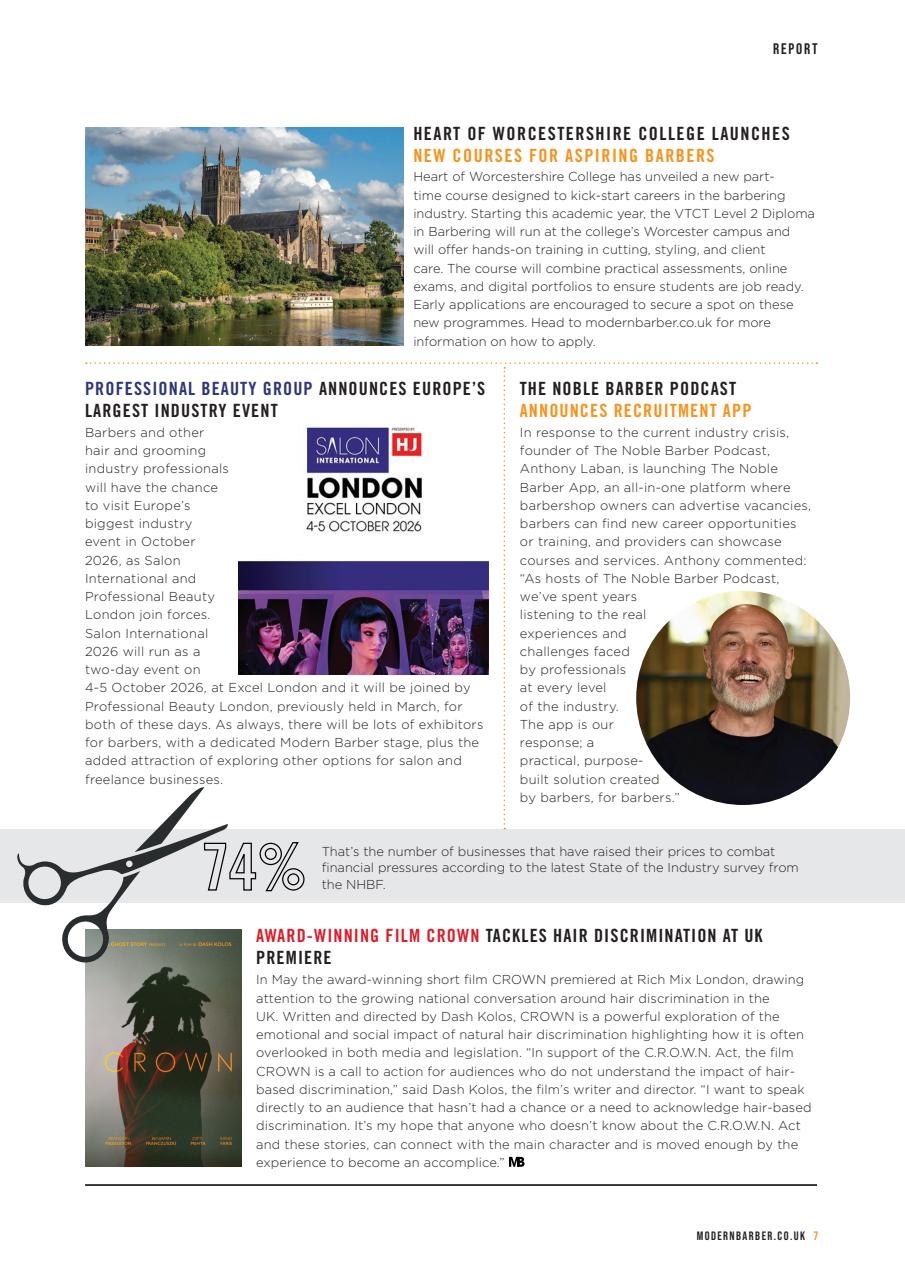 Modern Barber Preview Pages