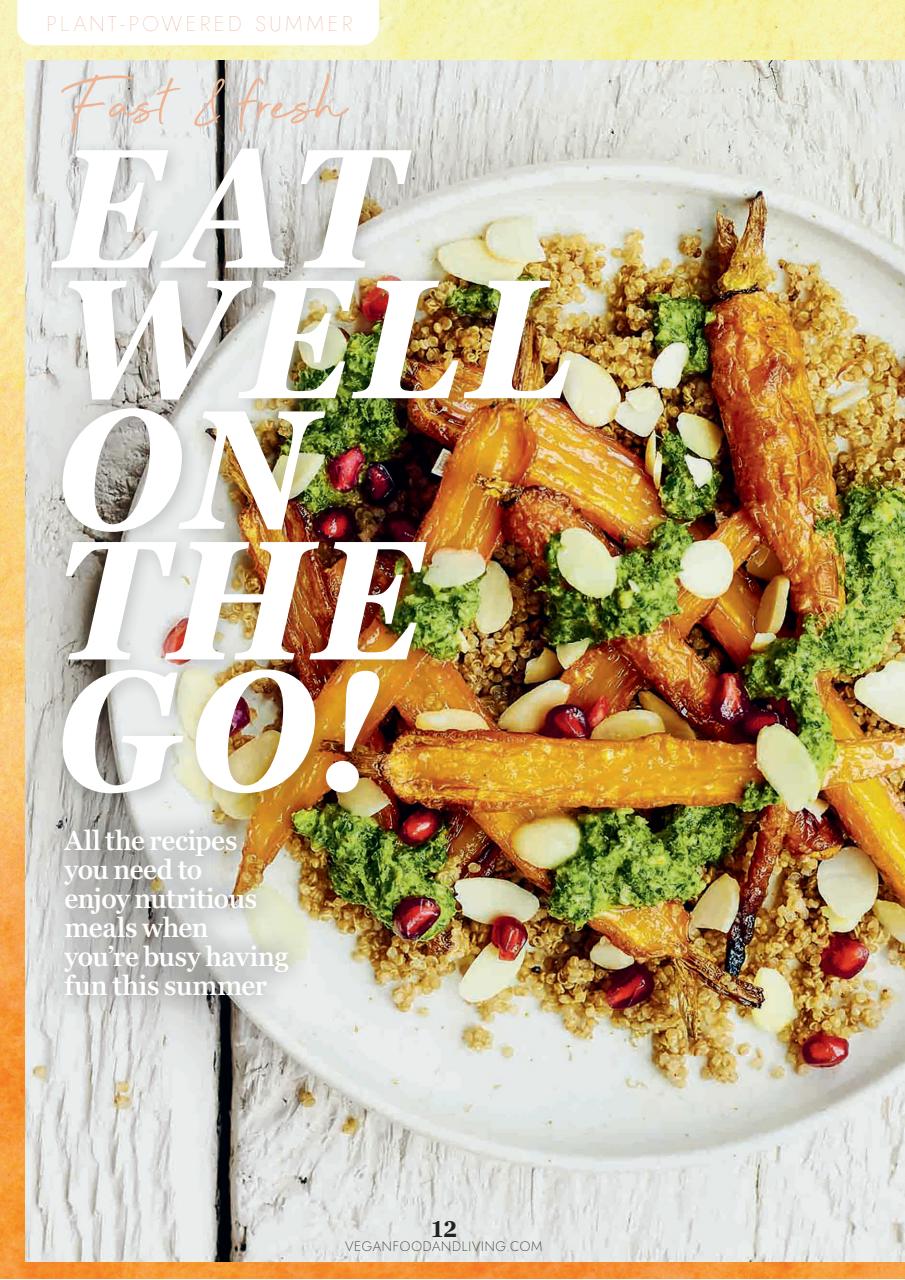 Vegan Food & Living Magazine Preview Pages