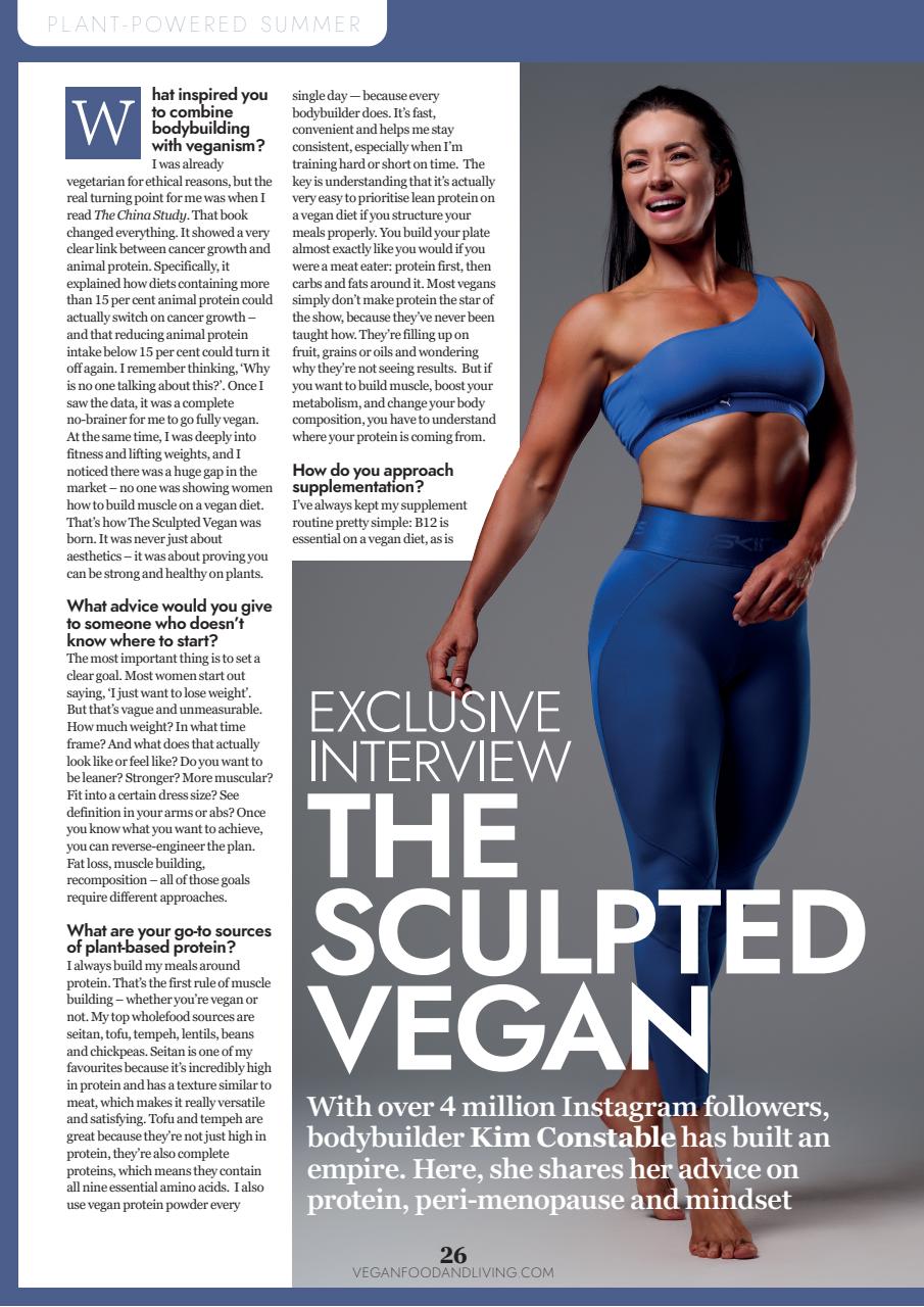 Vegan Food & Living Magazine Preview Pages