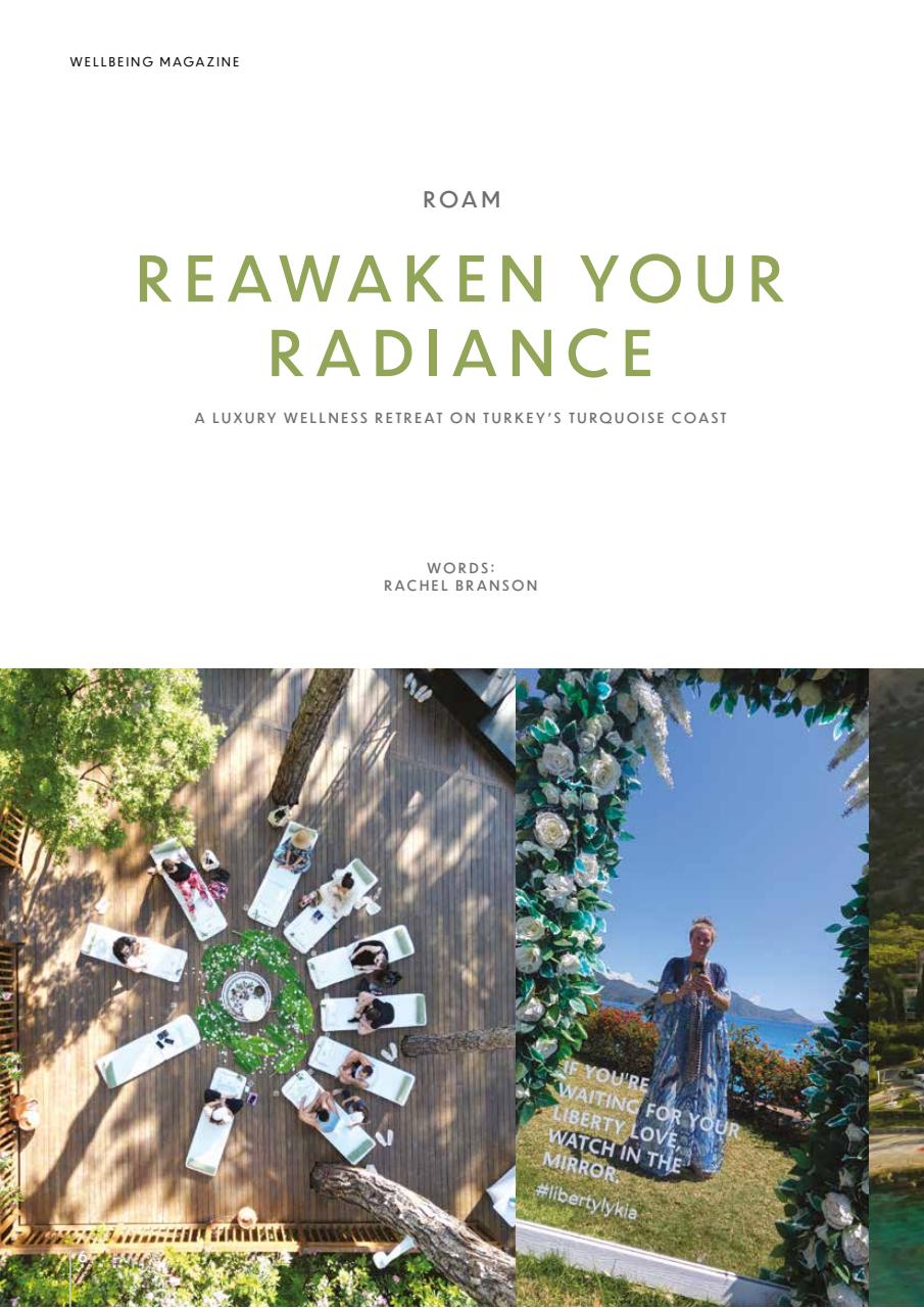 Wellbeing Magazine Preview Pages