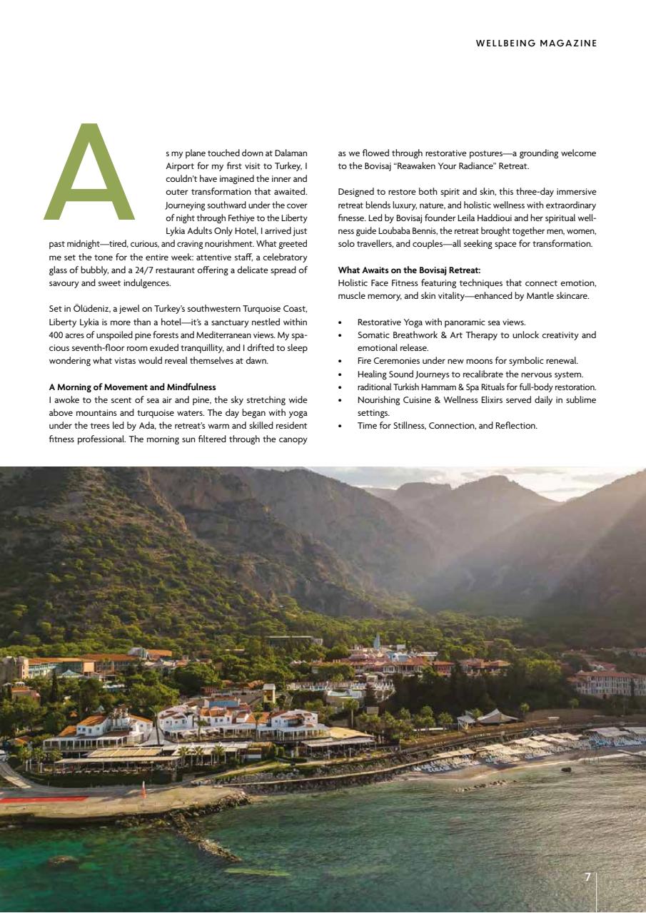 Wellbeing Magazine Preview Pages