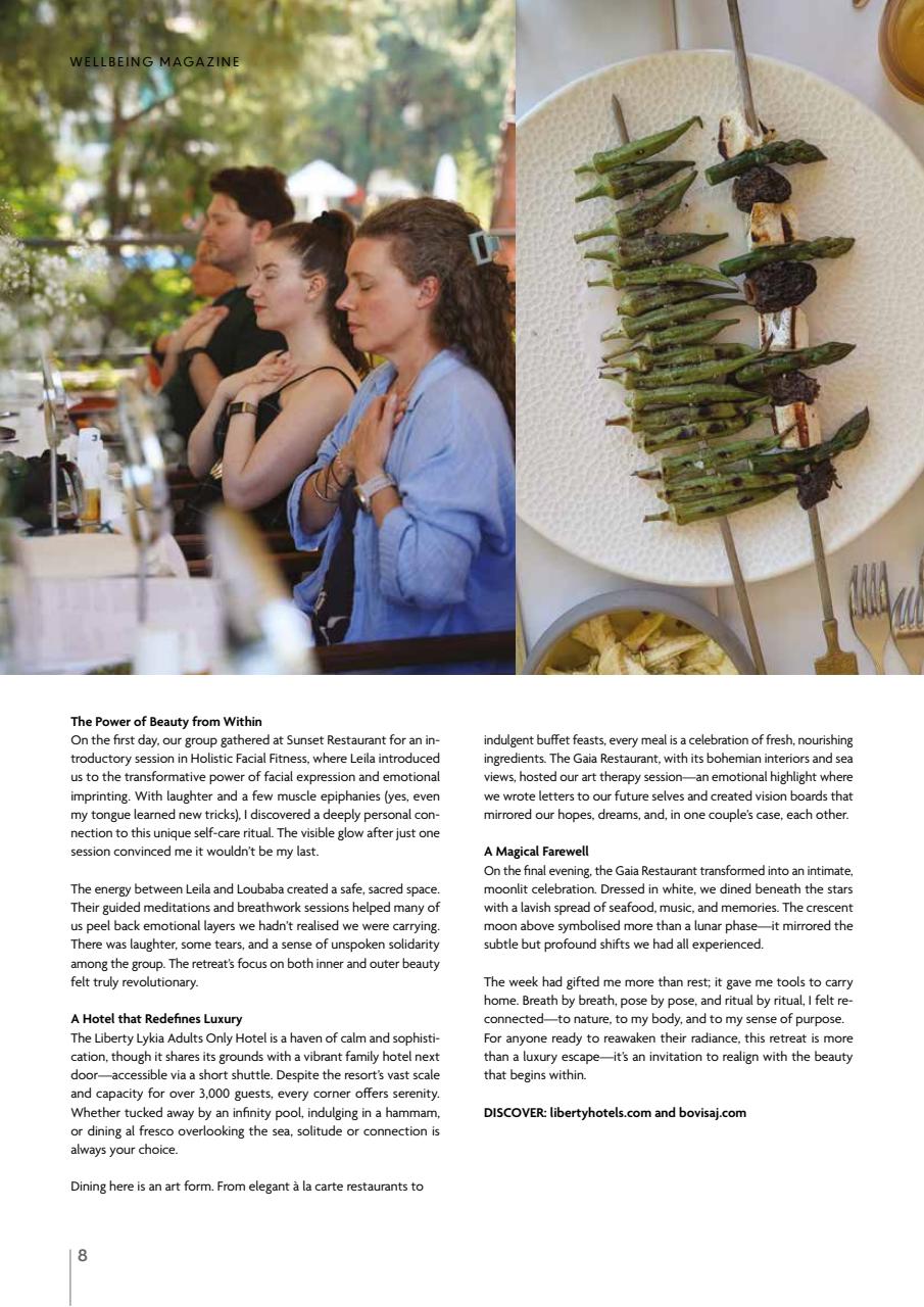 Wellbeing Magazine Preview Pages