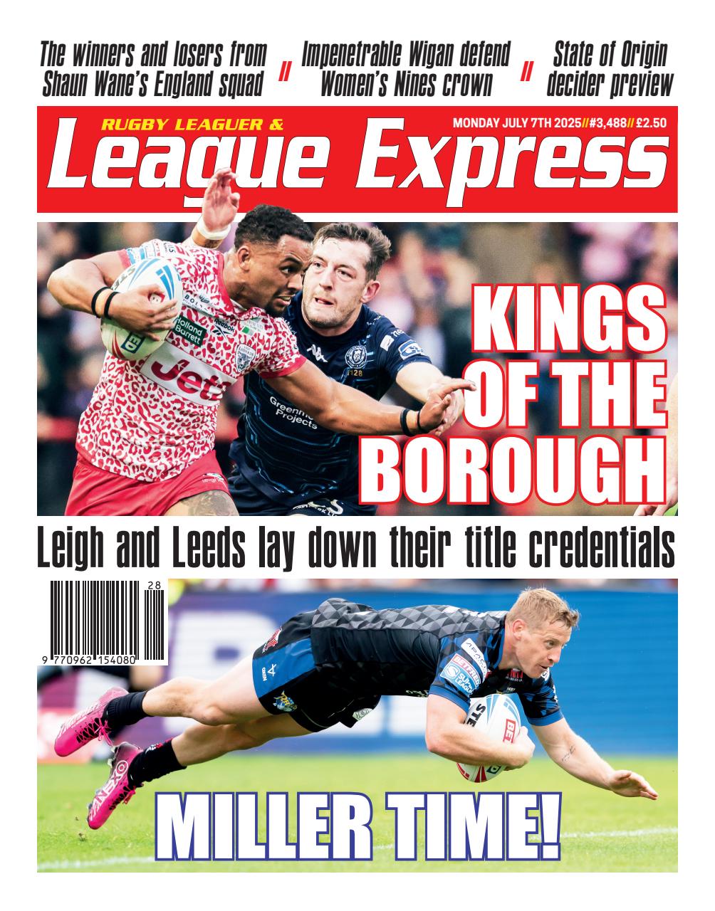 League Express Preview Pages