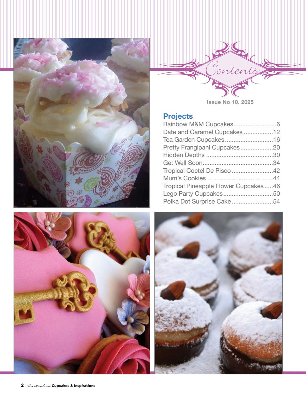 Australian Cupcakes and Inspirations Preview Pages