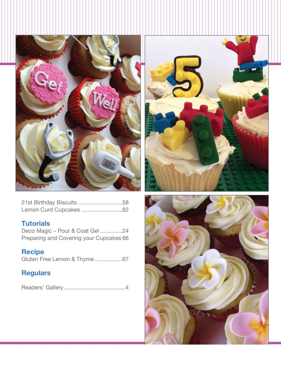 Australian Cupcakes and Inspirations Preview Pages