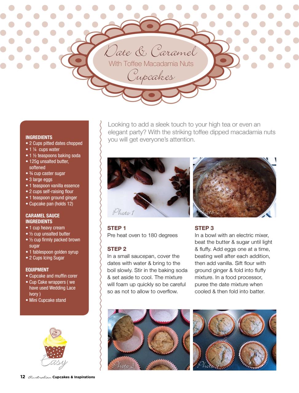 Australian Cupcakes and Inspirations Preview Pages