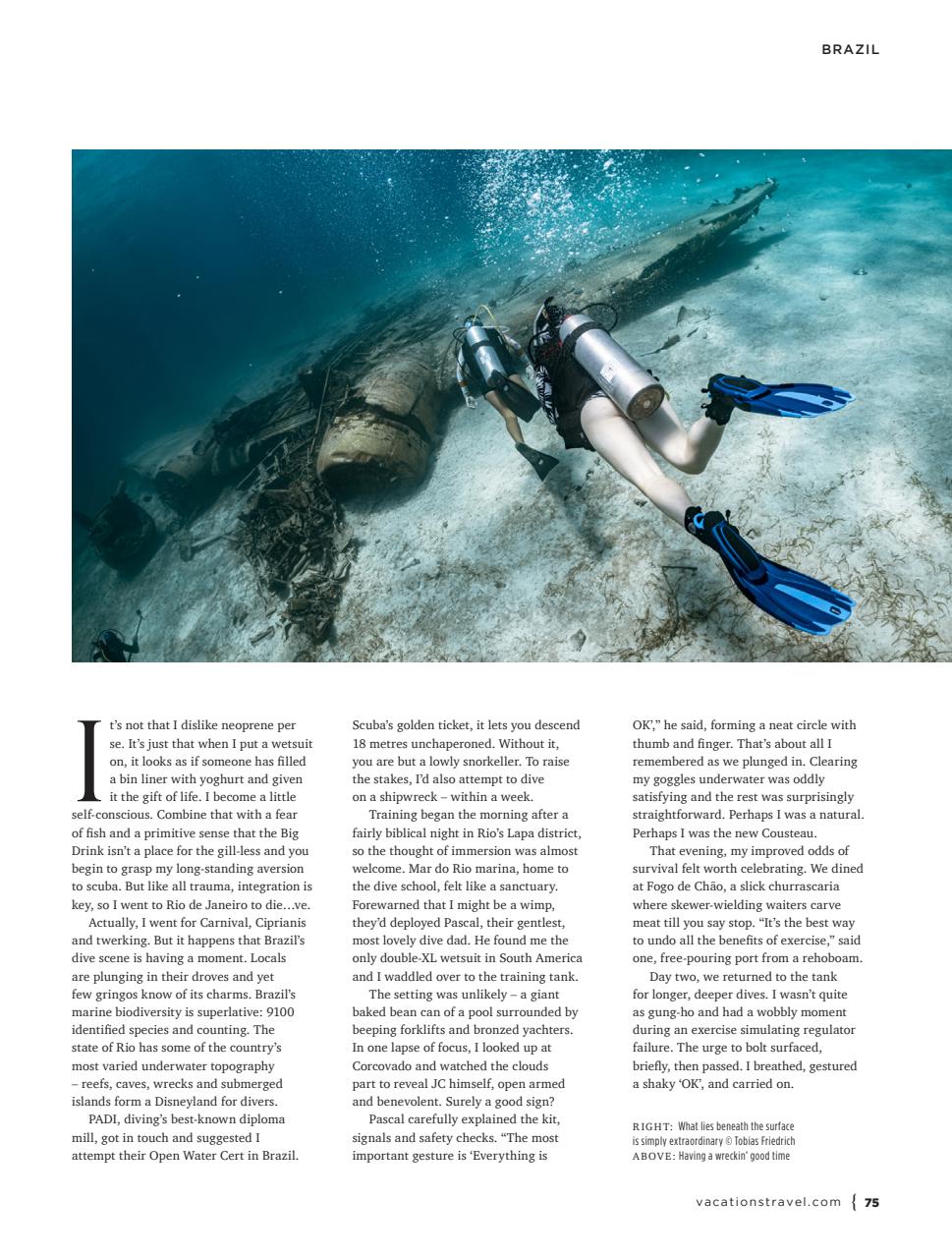 Vacations & Travel Preview Pages