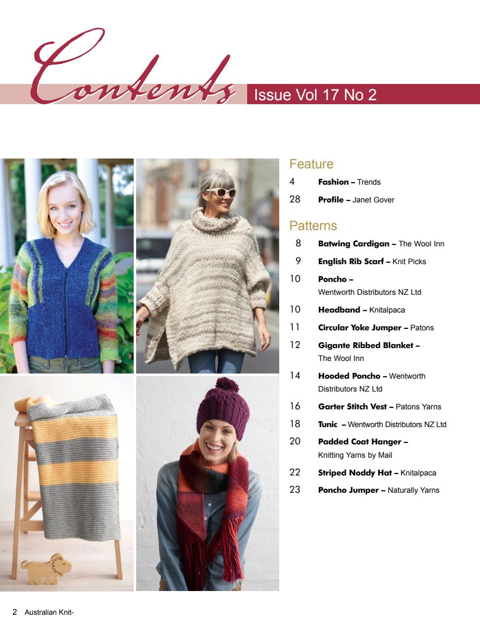 Australian Knitting Preview Pages