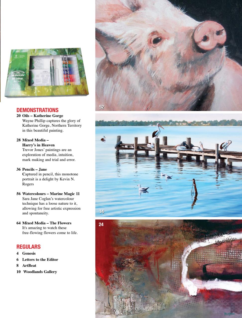 Artist's Palette Preview Pages