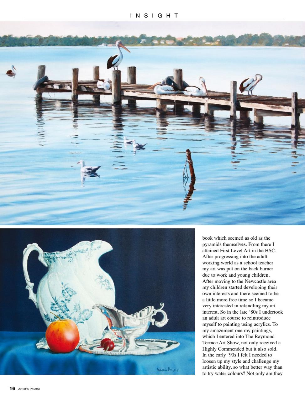 Artist's Palette Preview Pages