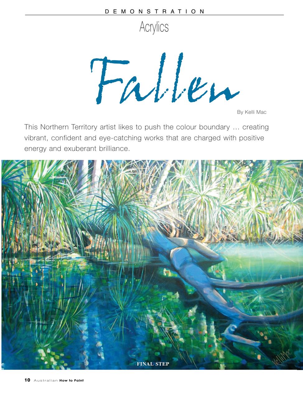 Australian How to Paint Preview Pages