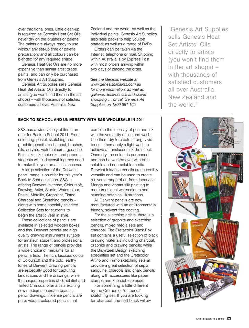 Artists Back to Basics Preview Pages