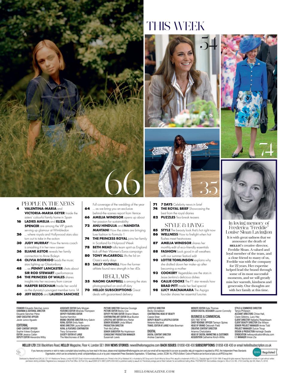 Hello! Magazine Preview Pages