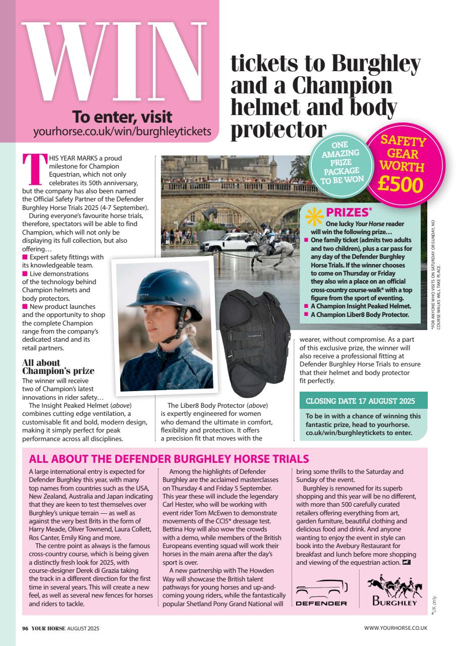 Your Horse Preview Pages