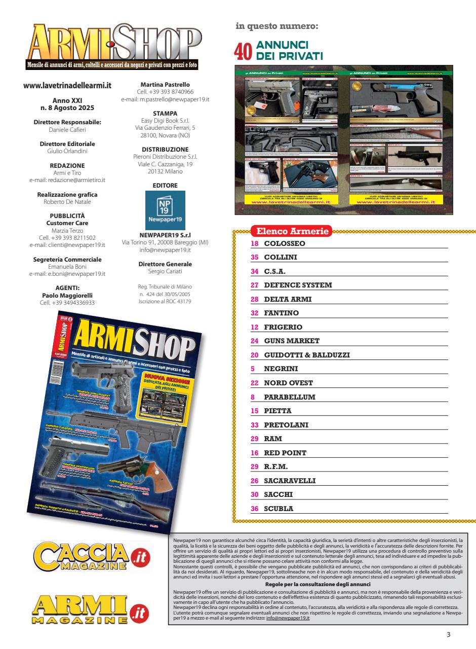 ARMI SHOP Preview Pages