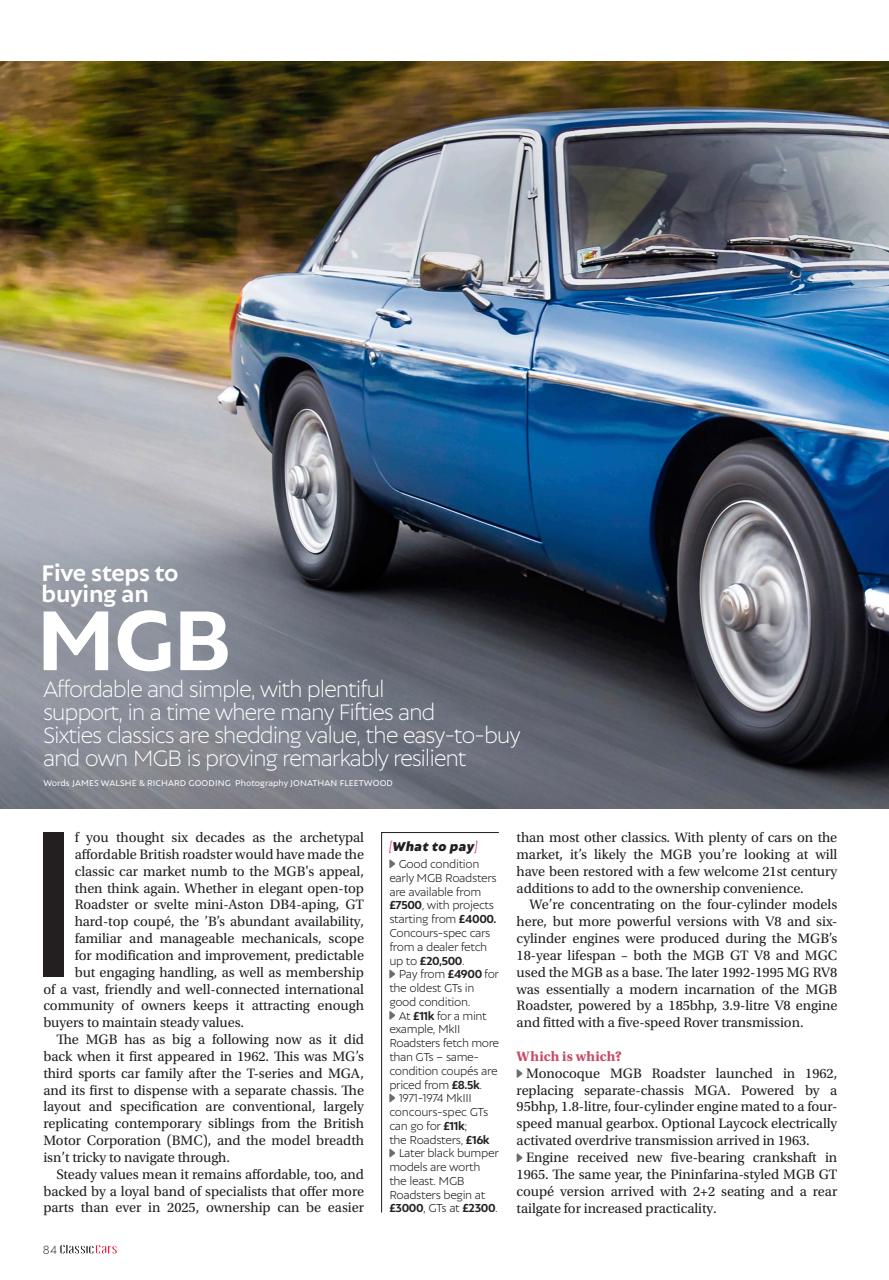 Classic Cars Preview Pages